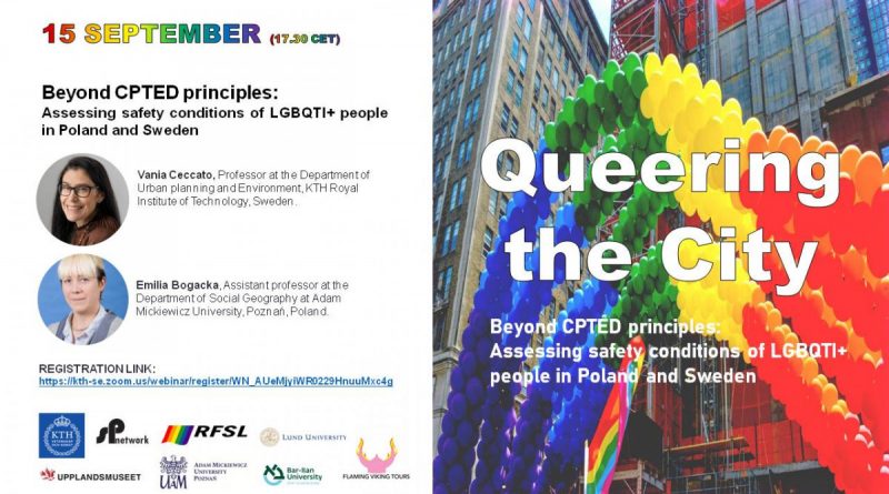 Queering the City: A LGBTQ+ Perspective on Safety and Mobility – 3 March – 17 November 2022