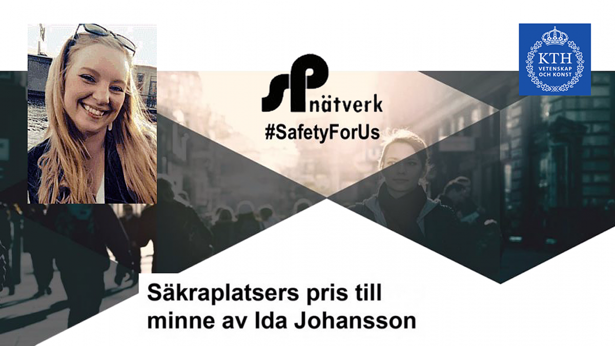 Säkraplatsers Pris till minne av Ida Johansson!
